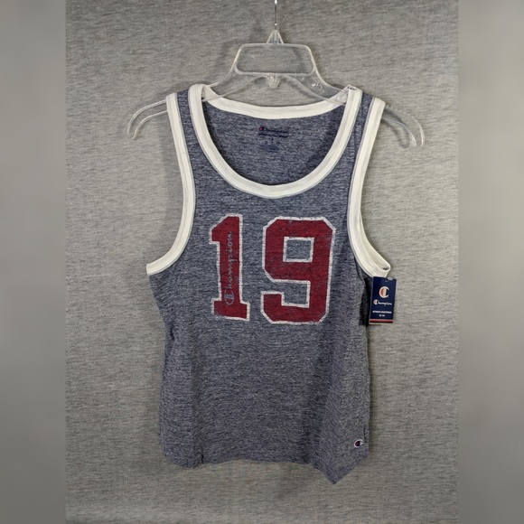 Champion Heritage Ringer Tank Top- Grey - Picture 2 of 4